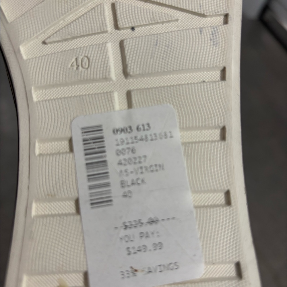 Ash Black and White High-Top Sneakers - Picture 5 of 5